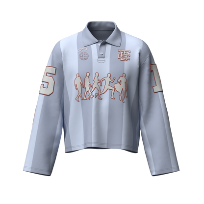 Chain Grey  “ITB” Rugby Polo