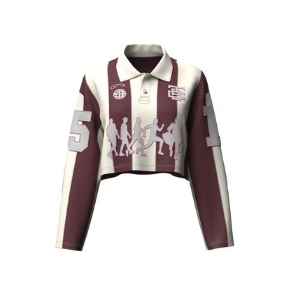Crop Neapolitan “ITB” Rugby Polo