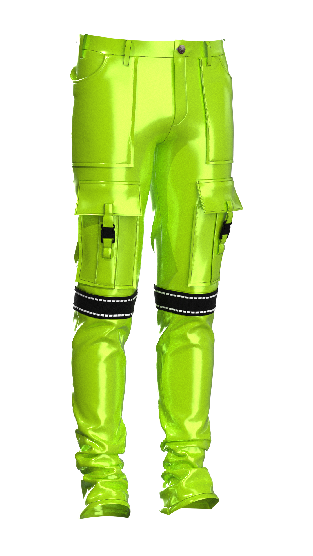 Slime Green "Ellie" Pants