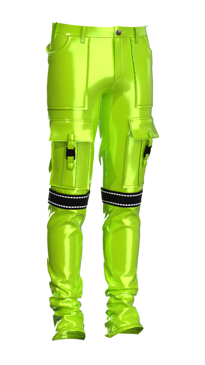 Slime Green "Ellie" Pants