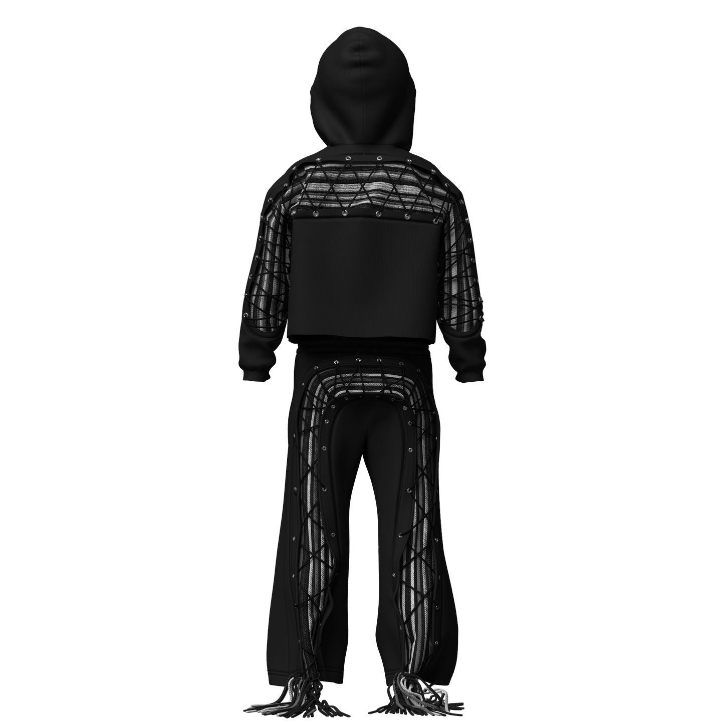 Kids Shadow Black "Cords" Sweatsuit