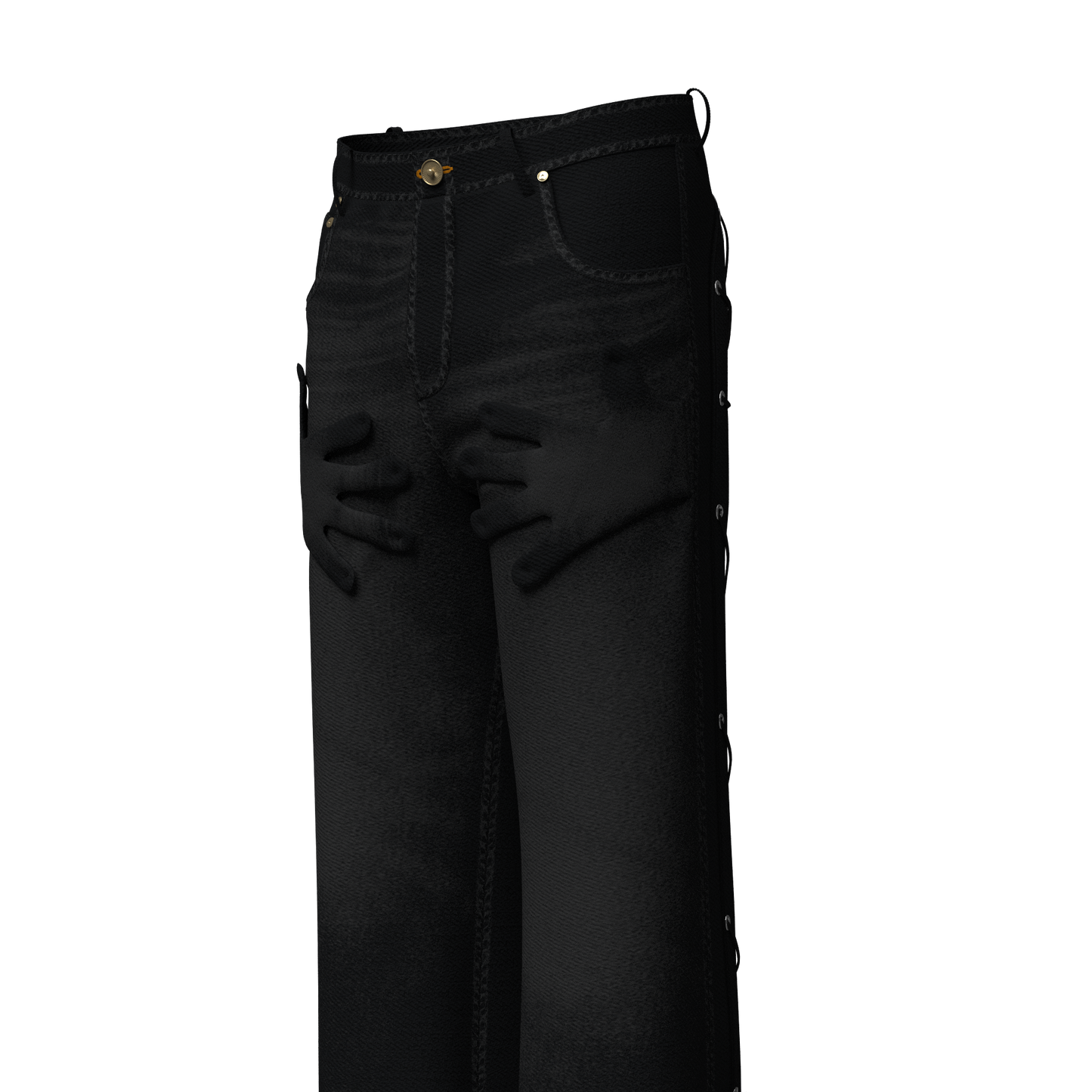Shadow Black "Cords" Denim
