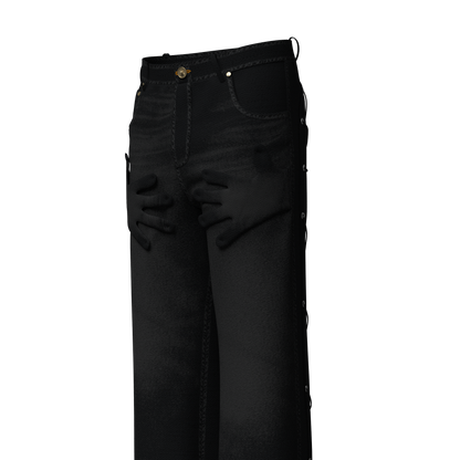 Shadow Black "Cords" Denim