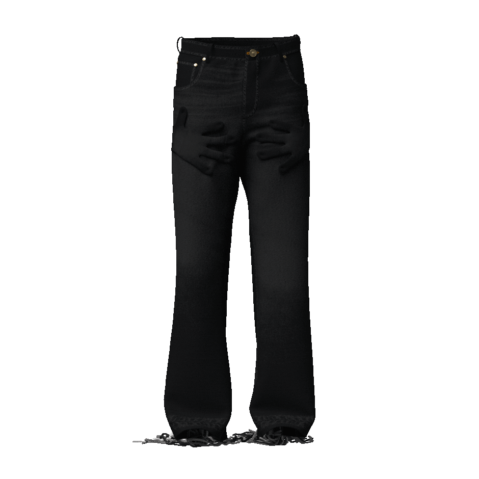 Shadow Black "Cords" Denim