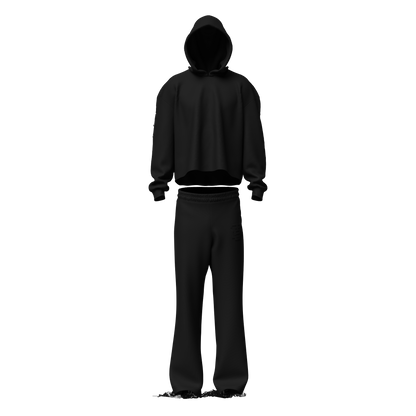 Shadow Black "Cords" Sweatsuit