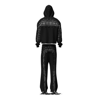 Shadow Black "Cords" Sweatsuit